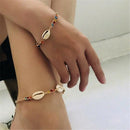 Bohemian Handmade Natural Sea Shell Bracelet Anklet Fashion Women'S Bracele
