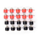 20x 4mm banana socket jack for banana plug terminal connector X JR