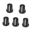 5pcs Top Hat Reflector Knob Effect Pedal Knobs for Guitar Replacement