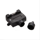 7 PIN ROUND FLAT ADAPTOR FEMALE RECTANGLE CARAVAN TRAILER PART BOAT