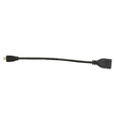 Micro HDMI Male to HDMI Female Adapter Connector Cable Short 17cm