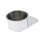 Stainless Steel Slide Under Drink Cup Holder for Poker Table Large/Small S