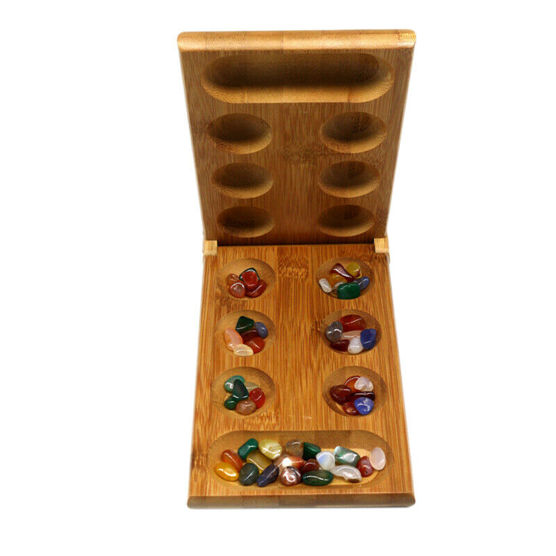 Thinking Puzzle Game Particles Returning African Gem Chess Mancala Children D1O1