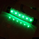 10PCS Green 6-LED Clearance Side Marker Trailer Light Van Waterproof Seal XNH
