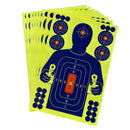 10 Pack Targets For Shooting Range Paper Gun Target Practice Silhouette 12 x 18"