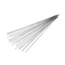 30 pcs stainless steel Big Eye Beading Needles Easy Thread 120x0.6mm Fine KQ FT