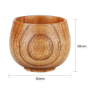 Jujube Wood Cup Handmade Natural Wooden Breakfast Drinkware Green Tea Cup