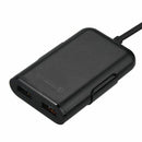 4-Port USB Car Charger HUB Adapter Front Back Seat with 6 Feet Extension Ca