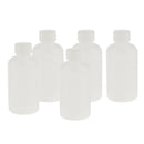 5x Plastic Empty Mouth Graduated Lab Chemical Container Reagent Bottle 250ml