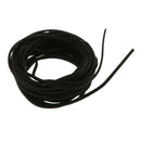 5m Flat Korean Velvets Leather Cord String Jewelry Findings Black