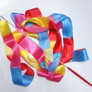 4m Kids Dance Ribbon Gym Rhythmic Art Gymnastic Ballet Streamer Twirling Rod XM
