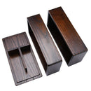 Natural Wooden Bento Lunch Boxes Double Layer Japanese Stackable Food Conta