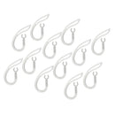 12 Pieces Sillicon Earhook Ear Loop Earloop Clip For Bluetooth Headset 6.0mm