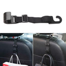 Adjustable Car Auto Back Seat Headrest Hook Organizer for Groceries Bag Handbag