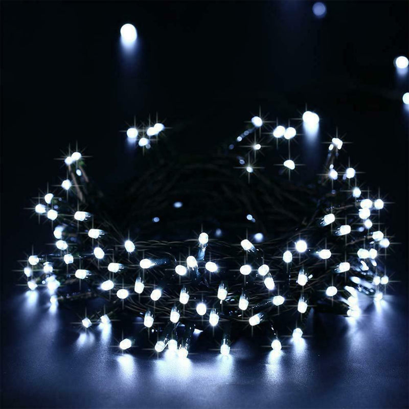 200LED 22m Solar Power Fairy String Light Garden Decorative Lamp (White)