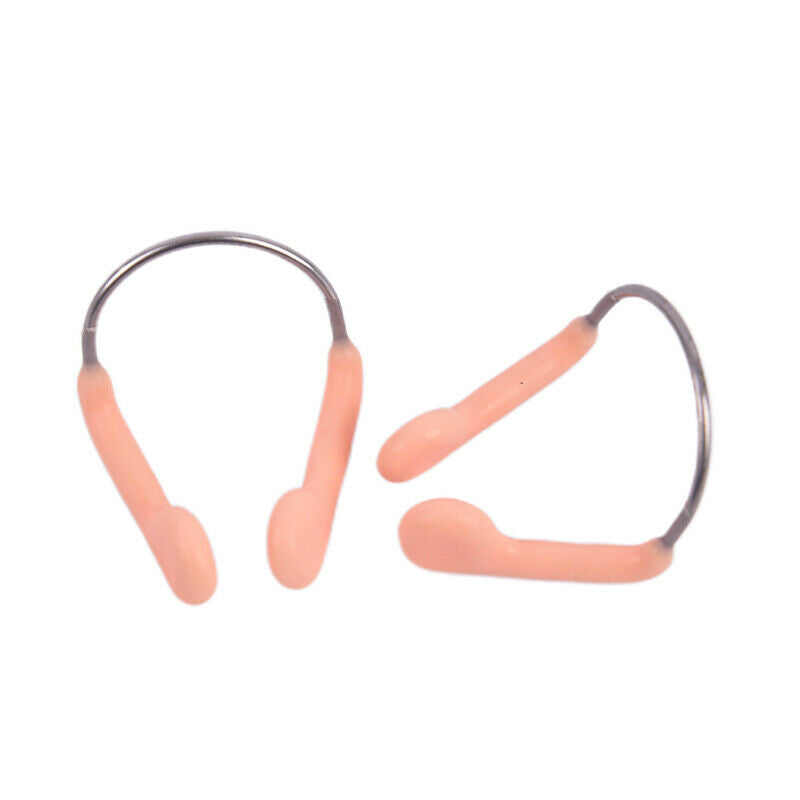 1PC New Soft Silicone Steel Wire Nose Clips For Summer Swimming Diving EquiS Gn