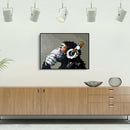 Painting By Numbers Kit DIY Music Monkey Canvas Oil Art Picture Home Decor A