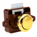 Push Button Catch Lock Pop Up Knob For RV Caravan Boat Motor Home Cupboard Latch
