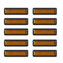 10x Bicycle Pedal Reflector Bike Cycling Night Warning Reflect Light