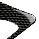Pair Car Styling Carbon Fiber Front Door Interior Handle Cover Trims for LE