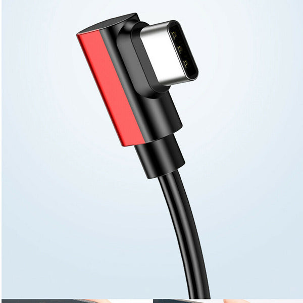 Type-c Elbow Adapter Charging Connector for Millet 6 Headset Note 3 Red