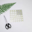 6.5x6.5 inch DIY Acrylic Sewing Quilting Tool Square Patchwork Sewing Ruler A