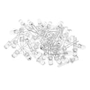 50pcs 5mm LED Ultra Bright Light Lamp Bulb 150000MCD - Yellow C5I6