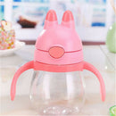 Toddler Baby Kids Children Feeding Drinking Water Straw Bottle Sippy Suction OZ