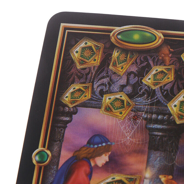 78pcs Tarot Deck Cards Guidance of Fate Playing Board Game Cards SetAT3C