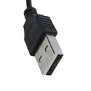 5X(black DC 2mm USB charging cable 50 cm for Nokia N78 N73 N82 U4S6)