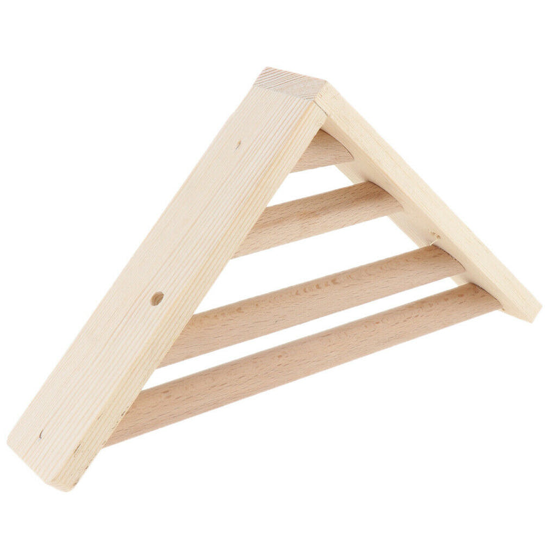 Pet Bird Perch Platform Stand Wood for Small Animals Parrot Parakeet Conure