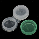 30 Pieces Mini Contact Lens Box Travel Soaking Case Transparent Plastic