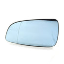 Blue Side Mirror Glass + Holder for OPEL Astra H 2004-2008 6428786 6428785