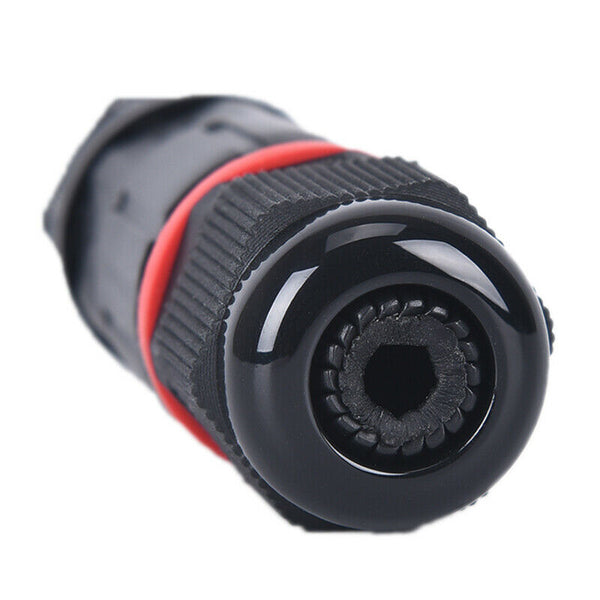 Cable Connector Waterproof IP68 16A Electrical Wire Sealed 3 pin Wire Connec- Gw