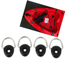 4Pcs Loop Buckle Camping Marine D Ring Accessories Tie Down Water Sports Kaya JR