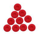 10pcs Sponge Earbuds Tips Ear Sleeve Replace for MP3 MP4 Headset (Red)
