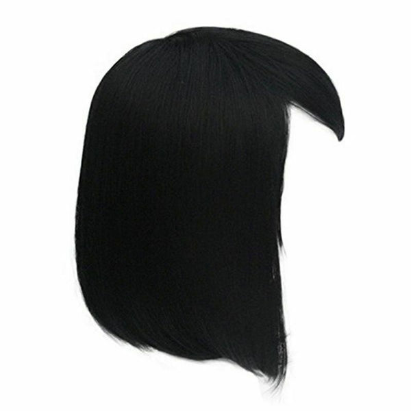 Hair Wig humans natural short Straight Straight Bobo Full Head with Bangs B L6E5