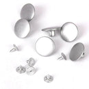 6 Sets No Sew Hammer On Denim Jeans Buttons Studs Button For DIY Repair 20mm