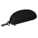 Black Glasses Eyeglasses Safety Zippered Hard Case Holder