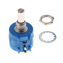 1Pcs 3590S Rotary 10 Turns Multiturn Potentiometer Adjustable Resistor 200R