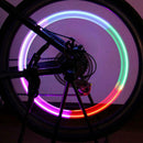 2pcs Tire Valve Cap Wheel Rim Bike Car Motor Wheel Tyre Stem Cap Lights