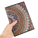DIY Mandala Special Shaped Diamond Painting 50 Pages Sketchbook A5 Notebook