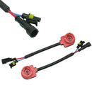 2pc/set D2S D2R D2C D4 D4R Xenon HID Bulb Ballast Socket Wire Cable 35W/55W HID