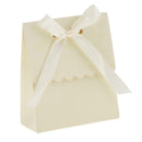 12 Pieces Paper Candy Gift Boxes with Ribbon Party Gift 7.5 x 3.5 x 8.8cm