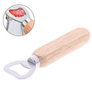 1 Pc Bottle Opener Rubber Wood Handheld Wine Beer Soda Glass Cap Bottle Open.kz