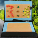 Coaches Board Volleyball Indispensable Aid Tool Double Sided Clipboard for