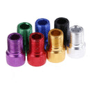 5X Presta To Schrader Valve Adapter Converter Road Bike Cycle Bicycle Pump OZ