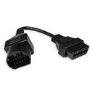 17 Pin OBD1 to 16 Pin OBD2 OBDII Diagnostic Connector Adapter Cable for Mazda w