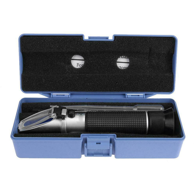Handheld Salinity Refractometer Aquarium Sea Water Salt Hydrometer Tester A