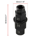 Carbon Steel Motorcycles Hex Axle Tool Axle Hex Driver Spindle Adapter Tools